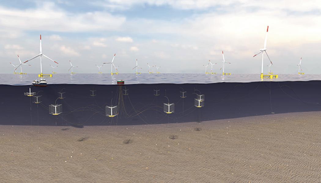 Havsbaserad vindkraft. Bild: Freja Offshore 