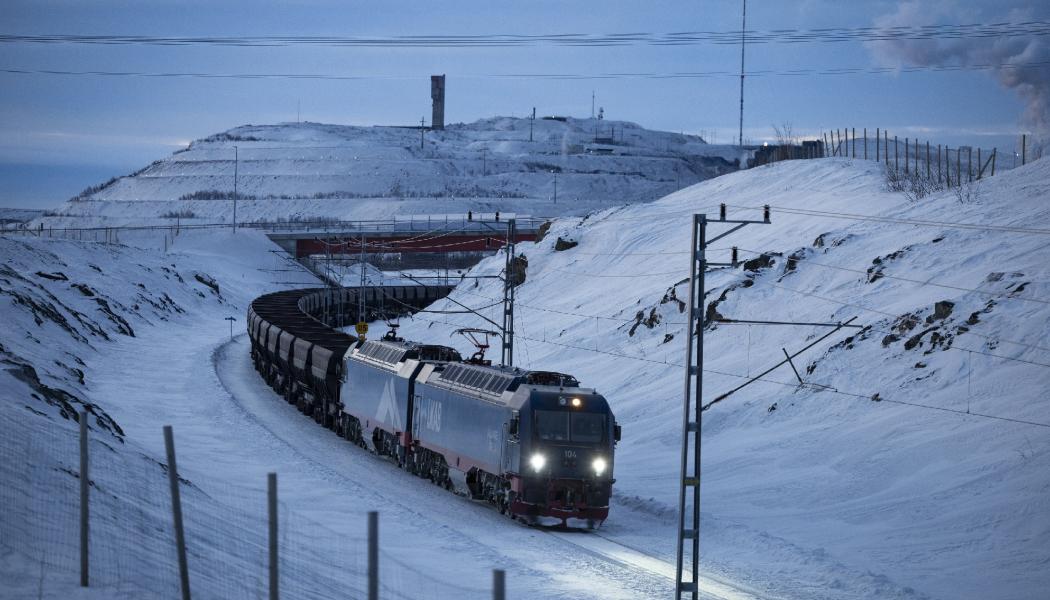 Trafiken låg nere i 65 dagar, med ekonomiska förluster för LKAB på omkring 100 miljoner kronor per dag. Foto: LKAB