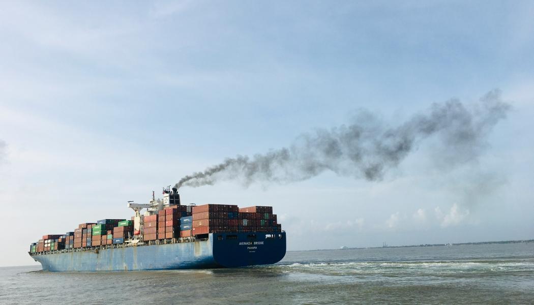 Containerfartyg lämnar hamnen i Colombo i Sri Lanka. Foto: Nilantha Ilangamuwa/Unsplash