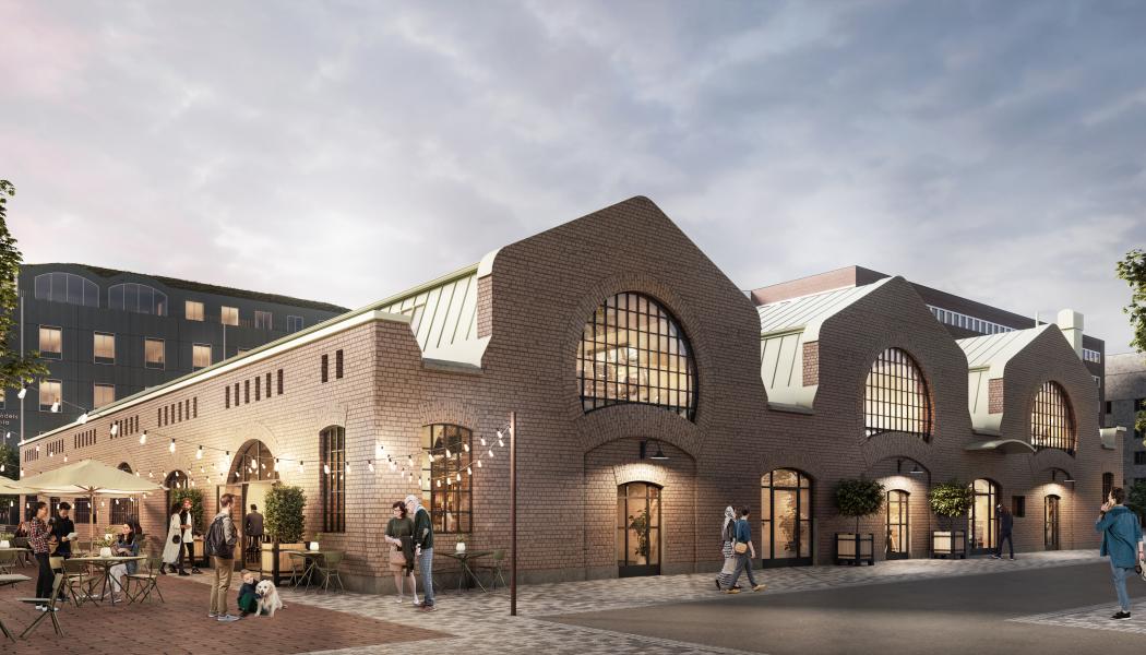 Lilla Marknadshallen.  Av: Sanam Ebadnejad / Atrium Ljungberg