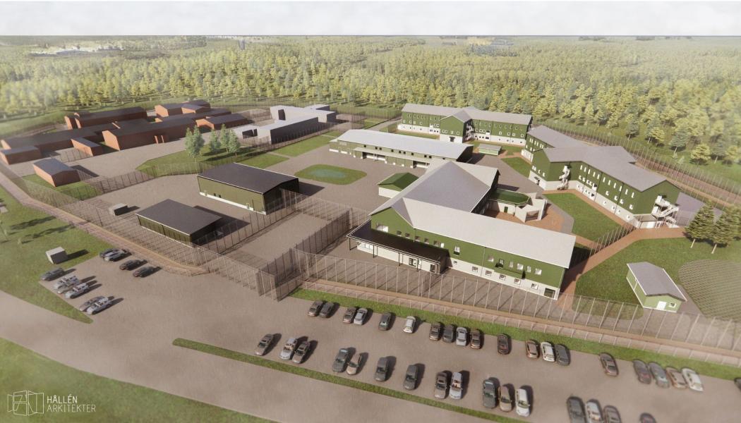 illustration Karlsokoga.  Illustration: Hållén Arkitekter 