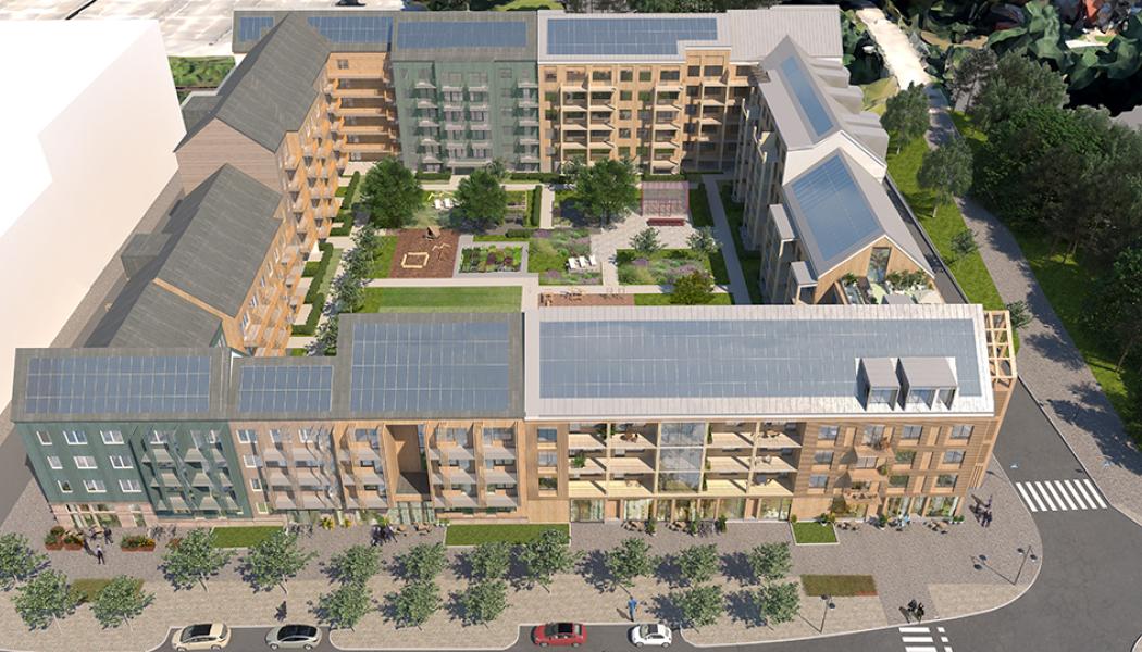 Garnisonen: Reliwe AB tillsammans med Elisby Fastigheter AB och Obos Kärnhem AB tillsammans med OBOS Naerkontor AS