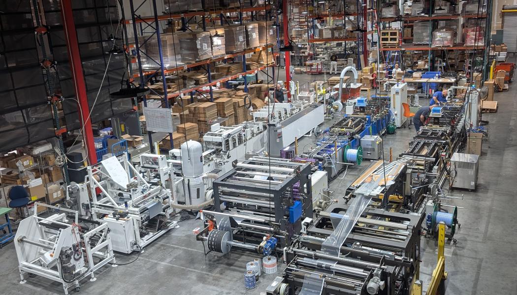 SunDance added an additional pouching machine to its flexible packaging department. Photo: SunDance 