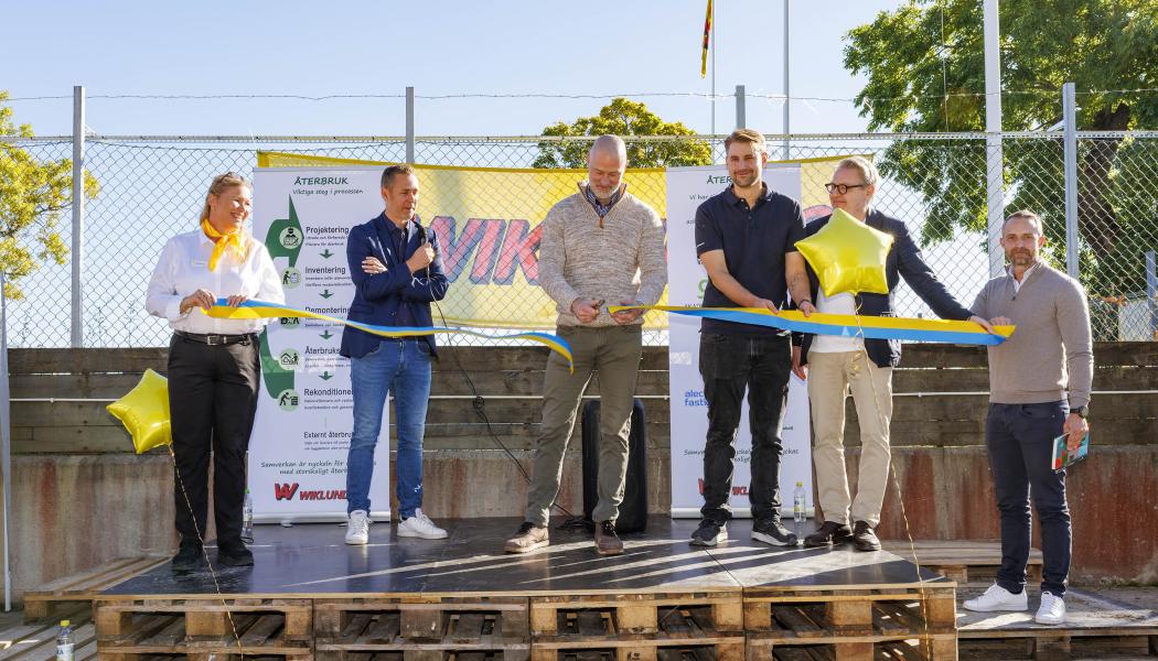 Invigning, av innovationscentret i Plenninge. Pressbild: Wiklunds Åkeri AB