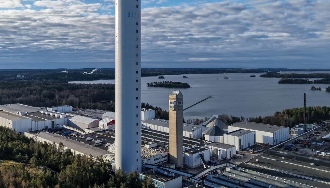 Tornet byggdes för att öka kapaciteten för produktion av högspänningskablar genom en vertikal vulkaniseringsprocess. Foto: Teemu Kiiskinen