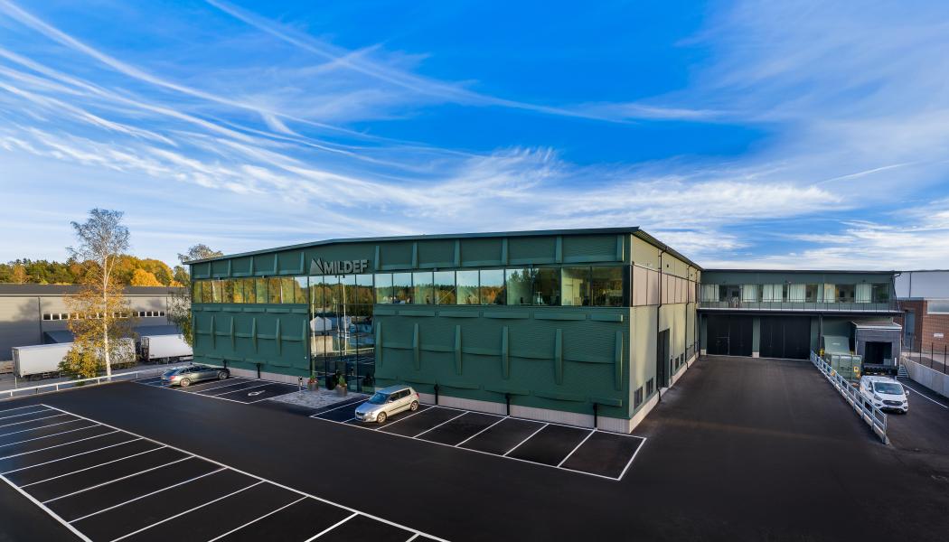 Byggnaden i Rosersberg kallas Bastionen. Foto: Jann Lipka