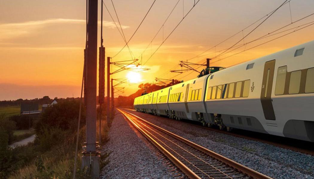 SJ:s nya höghastighetståg Zefiro Express tillverkas av Alstom och ska sättas in i trafik från och med 2026. Det byggs för hastigheter upp till 250 km/tim och kommer rulla på de nya stambanorna i framtiden. FOTO: SJ