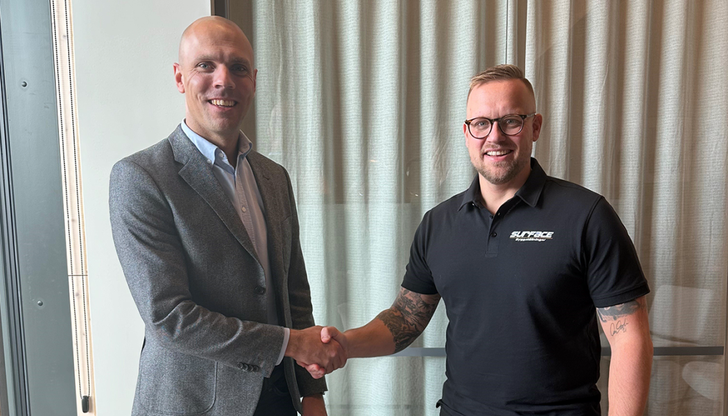 Johan Claesson och Nicklas Hassel. Foto: Fasadgruppen