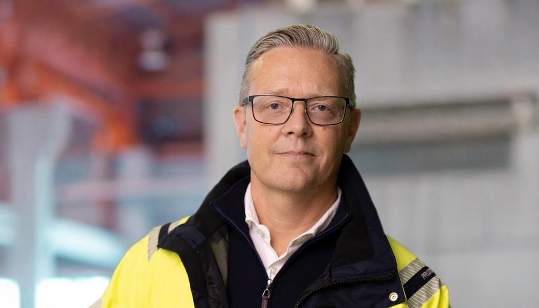 Bild på Johan Nystöm, vd för Clinton