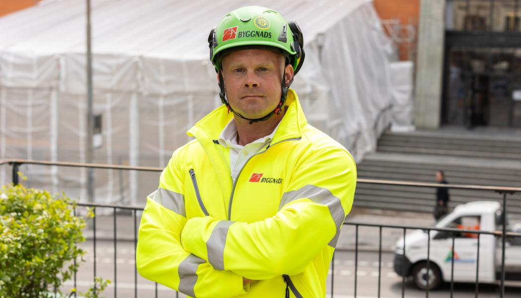 Johan Torstensson Aas, arbetsmiljöansvarig ombudsman
Foto: Terese Perman