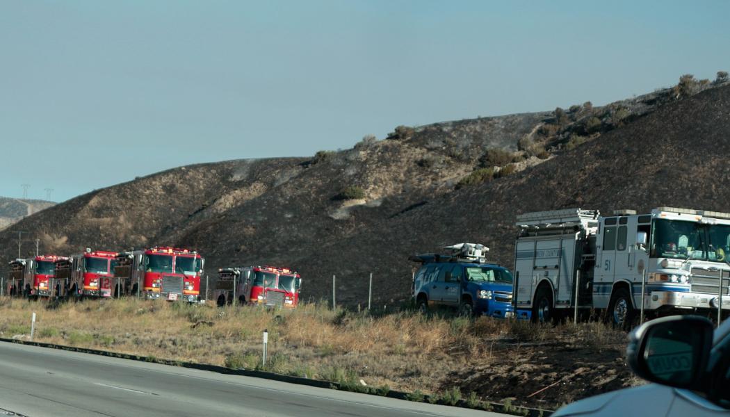 Wildfire in Los Angeles. Photo: JpXg/Wikimedia Commons 