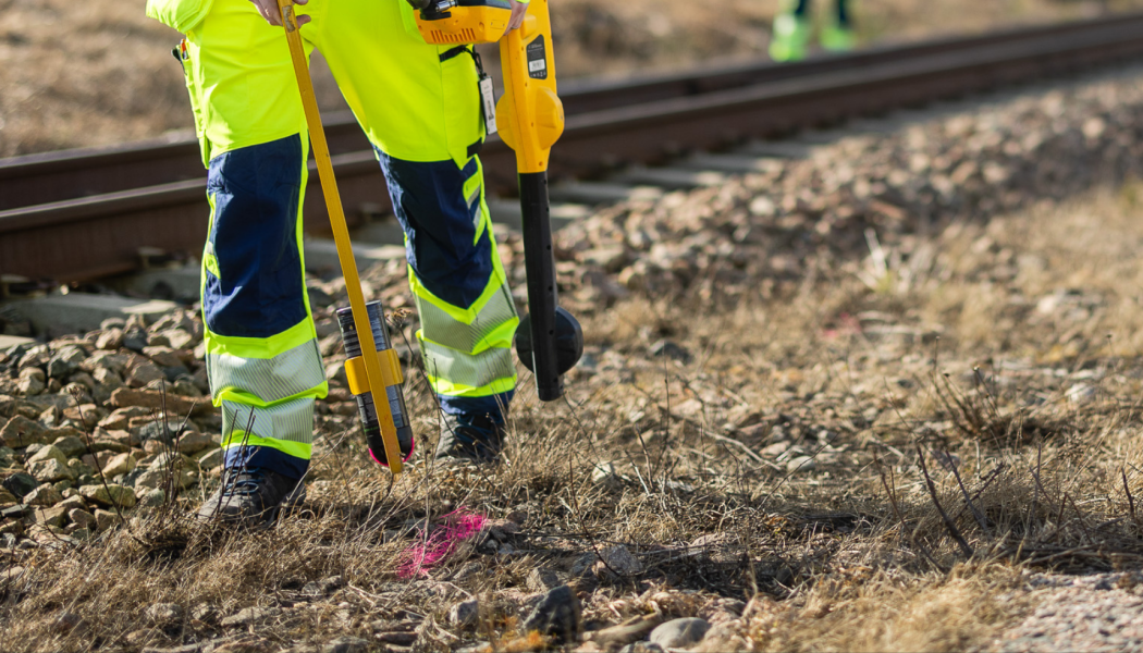 Kabelanvisning. Foto: Geomatikk 