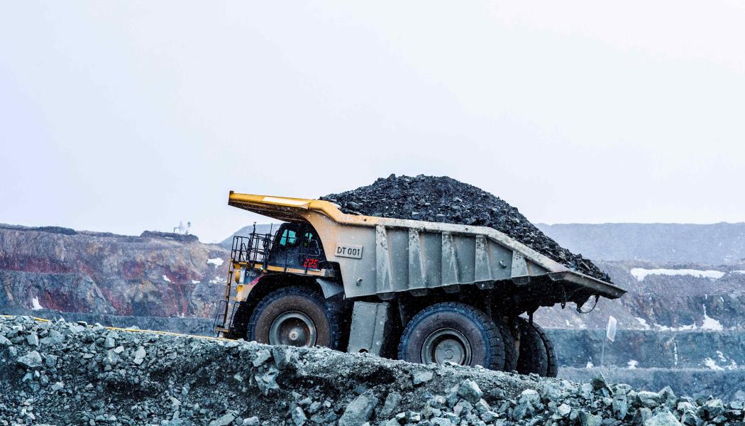 Gruvtruck. Foto: Kaunis Iron