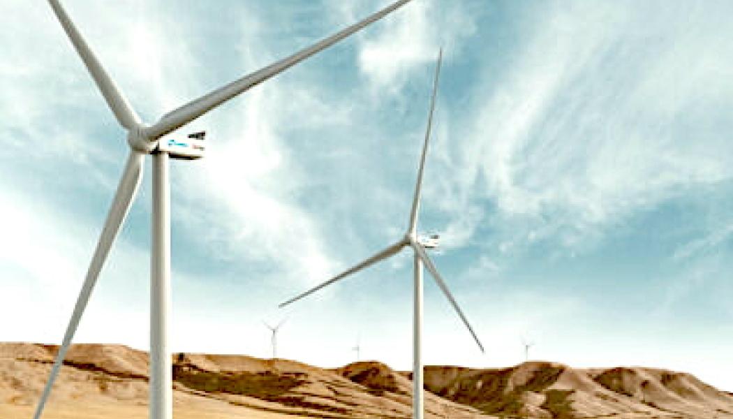 Nordex visualisering av företagets vindprojekt i USA. Bild: Nordex