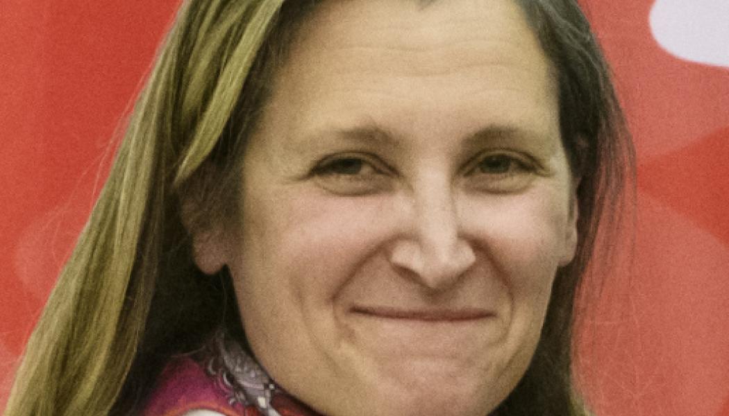 Chrystia Freeland 2019. Foto: kmu.gov.ua/Wikimedia Commons