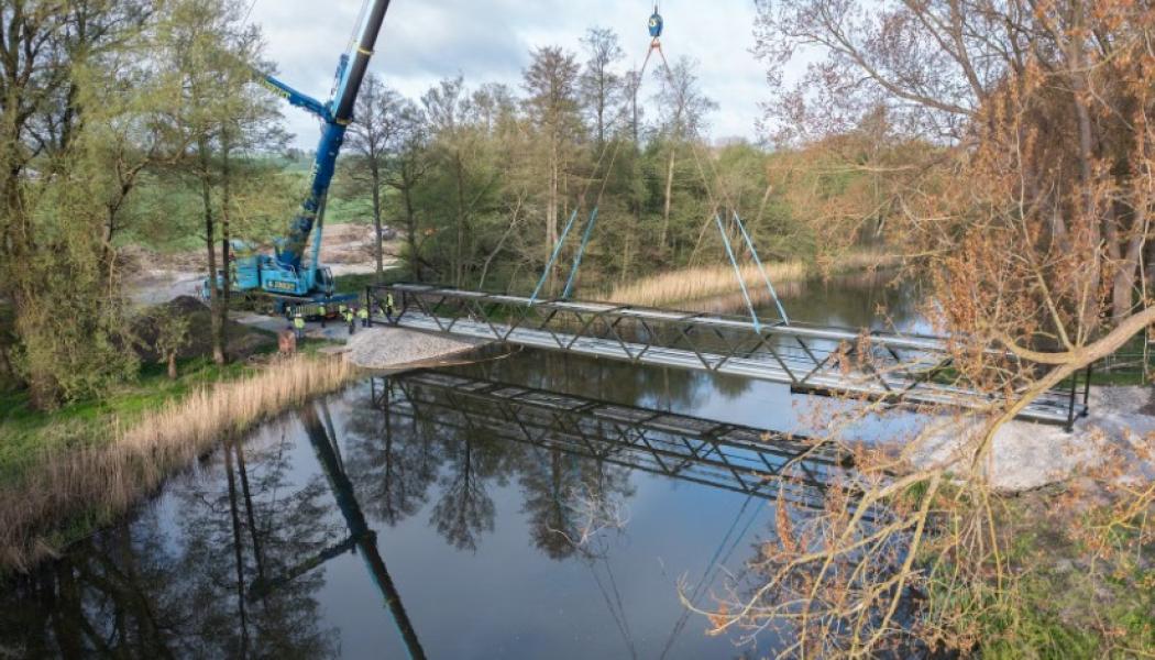 Kävlingeån vid kraftvärmeverket i Örtofta. Foto: Kraftringen