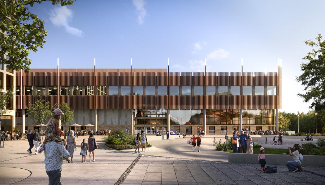 Kungsbacka arena. Pressbild: Kungsbacka kommun