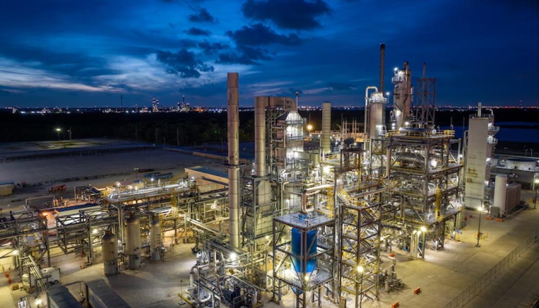 Lindes planerade vätgasanläggning i Houston. Bild: Linde