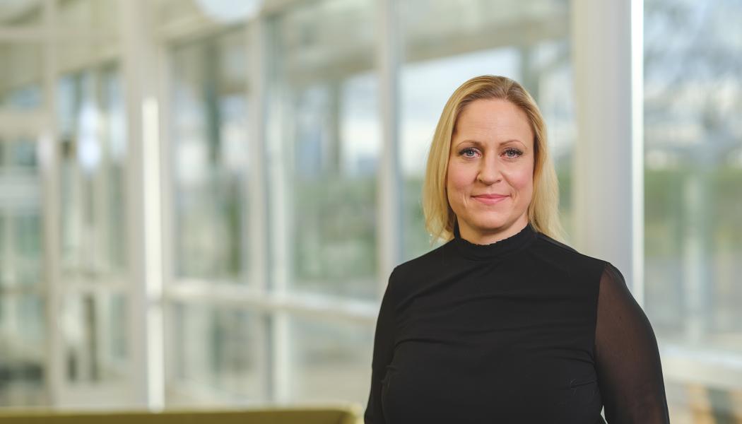 Liselott Myrbråten, divisionschef Vatten och avfall, Tekniska verken. Foto: Crelle