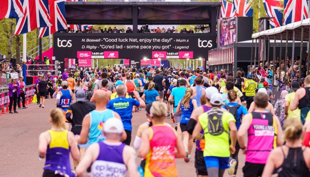 London Marathon. Foto: TCS