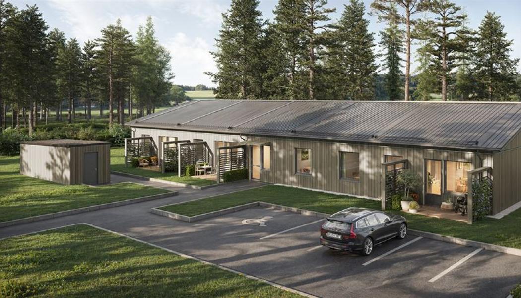   
Parmaco bygger LSS-boende åt Sundsvalls kommun. Pressbild: Parmaco