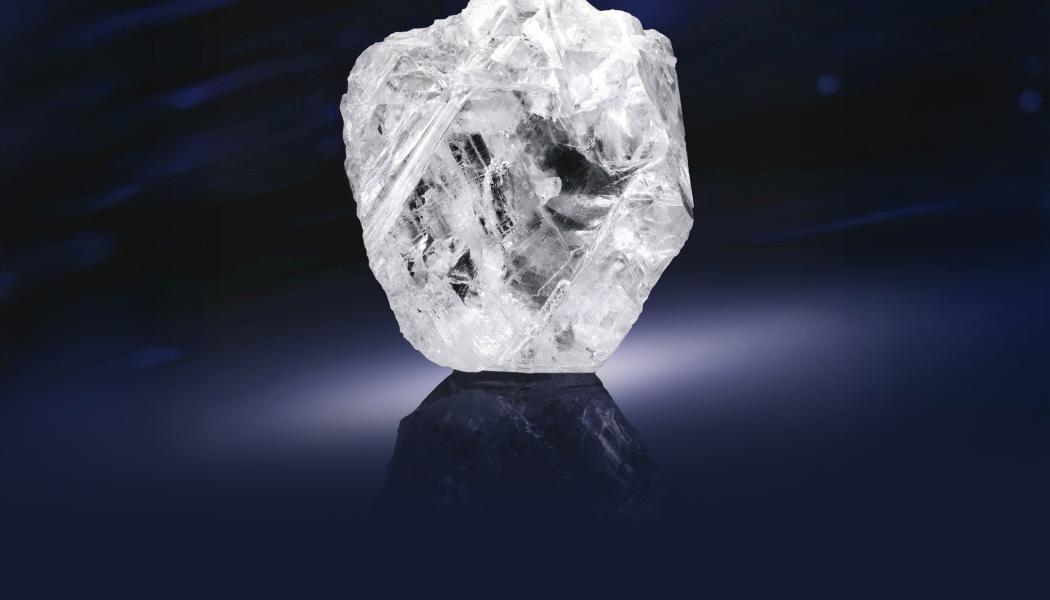 Image credit: Lucara Diamond. Photo: Lesedi La Rona rough diamond