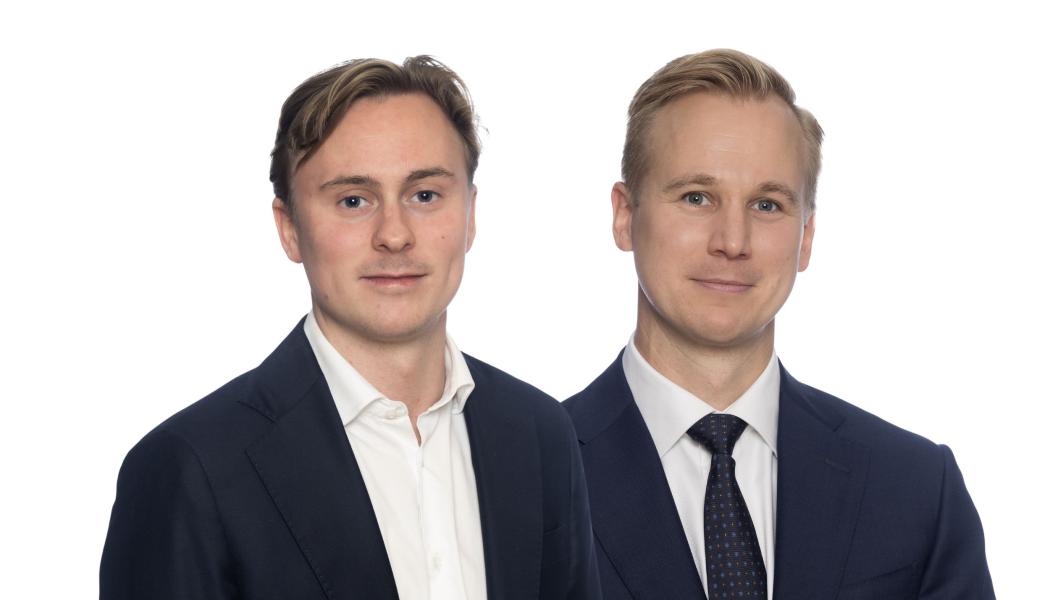 Lukas Andersson och Carl-Johan Wennberg. Foto: PA Consulting 
