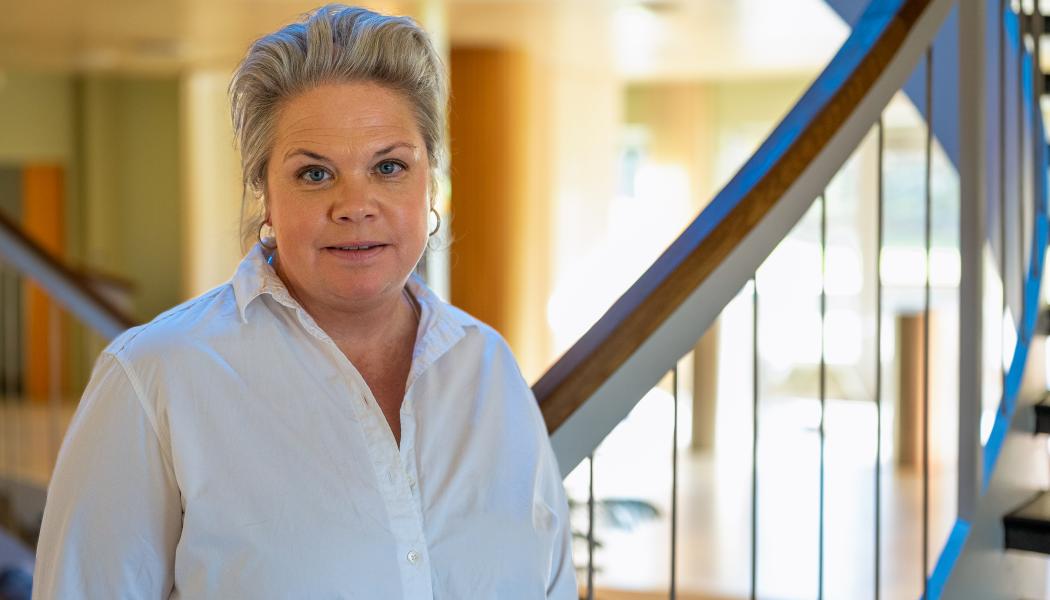 Lotta Lyrå, vd och koncernchef på Södra. Foto: Magnus Källström/Södra 