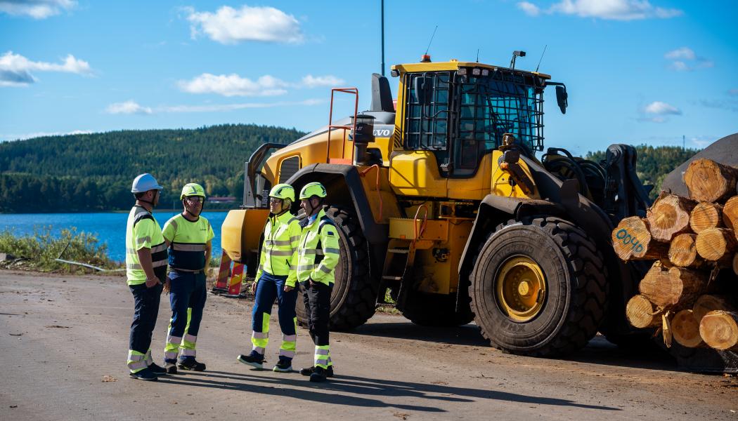 Sågverket i Kinda. Foto: Magnus Källström/Södra 