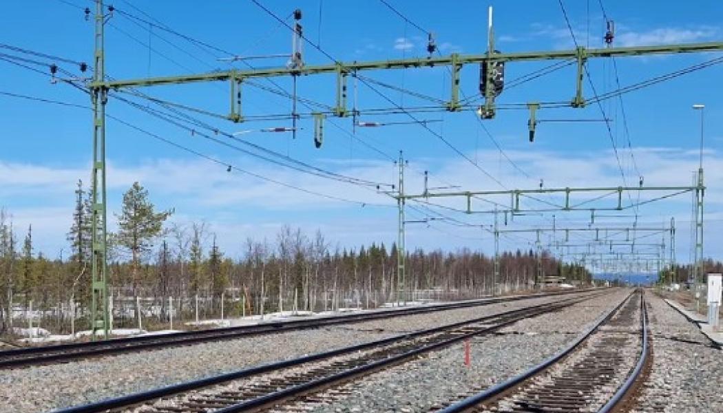 För att öka kapaciteten på Malmbanan ska bangårdarna i Harrträsk, Nuortikon, Polcirkeln, Näsberg, Ljuså och Buddbyn åtgärdas. Foto: Trafikverket