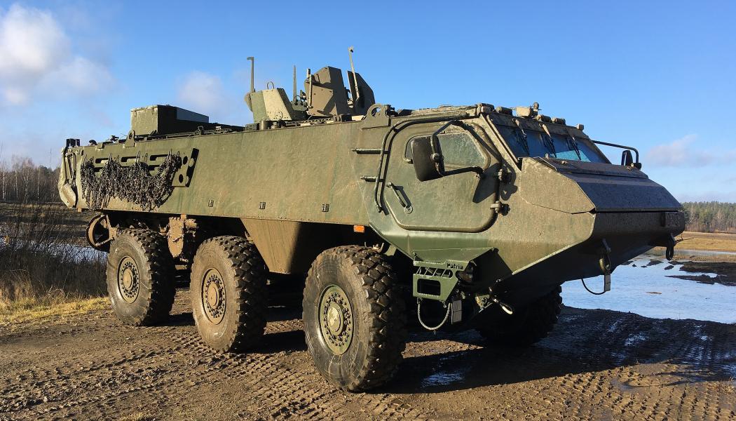 Patria har via CAVS-programmet redan mottagit beställningar på över 1 000 fordon av typen Patria 6x6. Foto: Wikipedia Commons Lic. Kredit:TnTkr