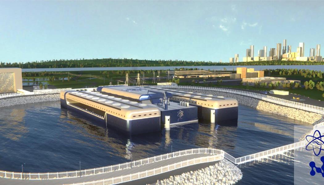Planerad marin SMR-anlägging. Framatome och NuScale utökar sitt kärnbränslesamarbete med europeiska fabriker för att leverera bränsle till framtida SMR-projekt. Bild: NuScale