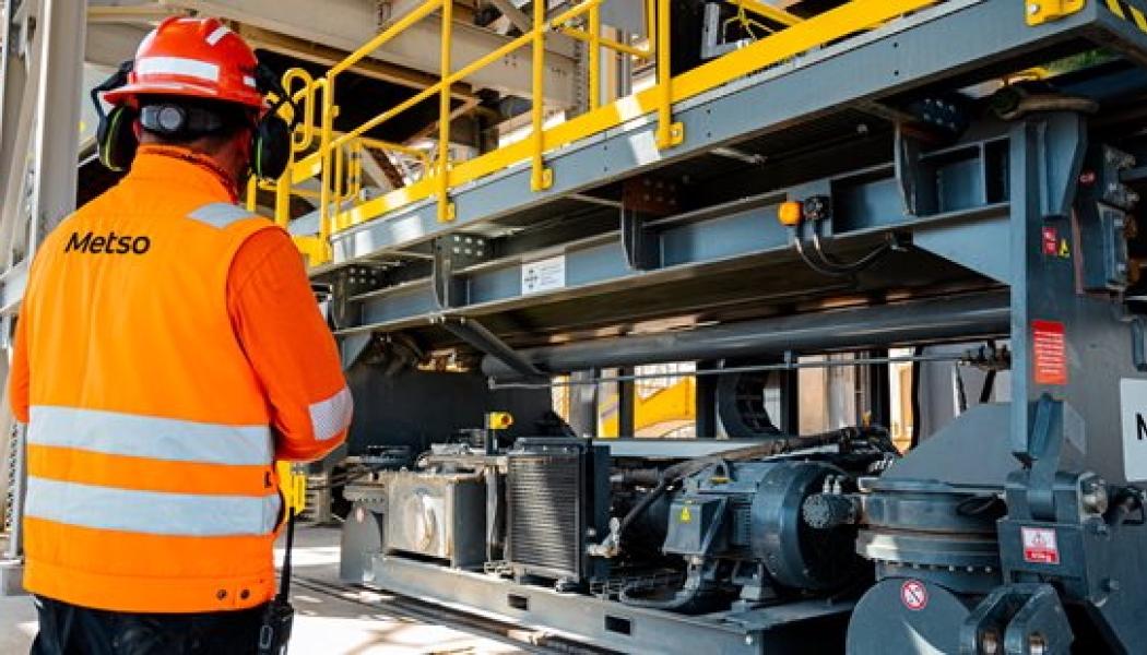 Genom de nya målen och strategin vill Metso ytterligare stärka sin position som en central aktör i den globala omställningen mot mer resurseffektiva och hållbara produktionsprocesser. Foto: Metso