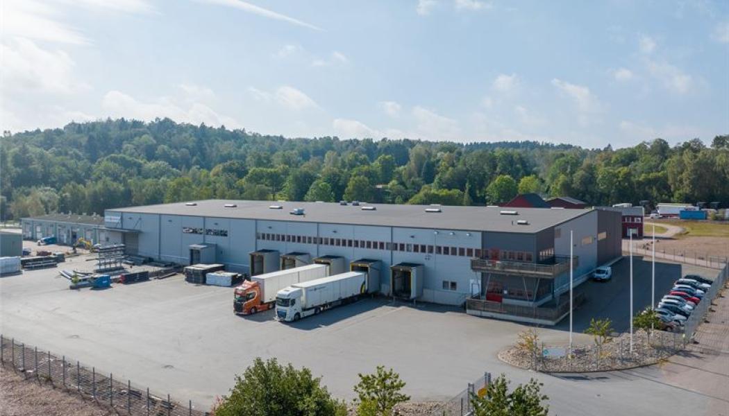 Projektlogistiksterminal Ahlsell Fotograf: Mileway
