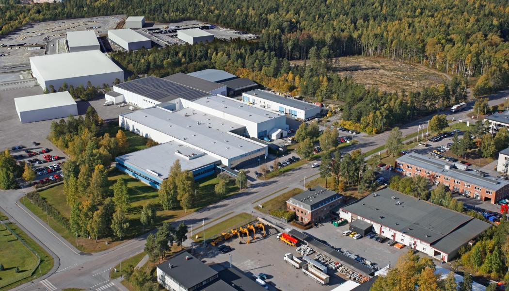 Fastigheten i Märsta omfattar lager-, produktions- och kontorsytor. Foto: Mileway