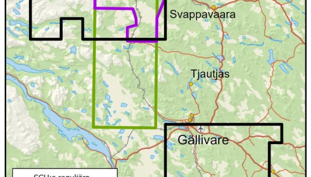 Kartbild: SGU