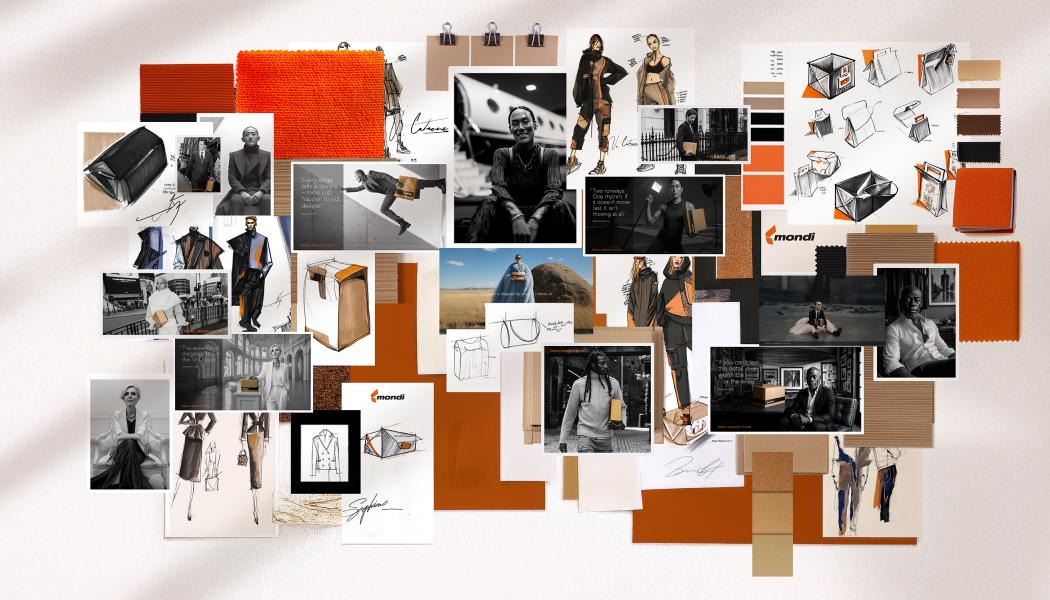 Mondi steps onto the fashion runway. Image courtesy: Mondi