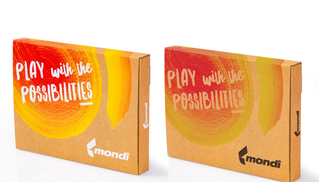 The new white digital printing option is more than just an additional colour. A white underprint gives colours, logos and motifs the same stand-out contrast on brown corrugated board as they do on a white substrate – a decisive factor for brand identity and visibility at the point of sale. Photo: Mondi