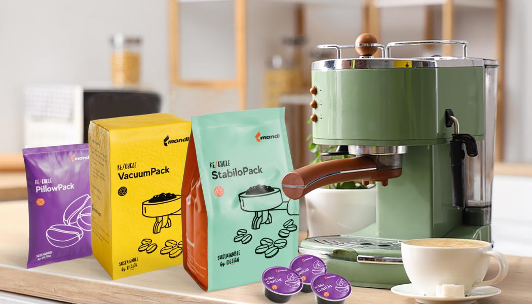 In Pavilion 18, Stand K59, Mondi will showcase its broad portfolio of paper, plastic and hybrid packaging for coffee. Photo: Mondi