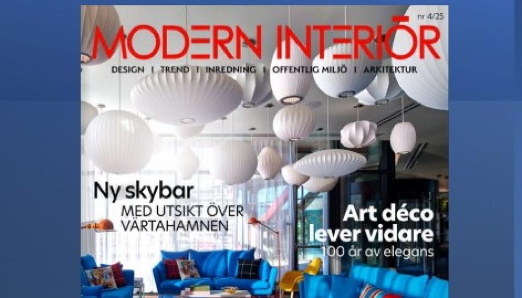Här kommer nya numret av Modern Interiör (nr 4, 2025)