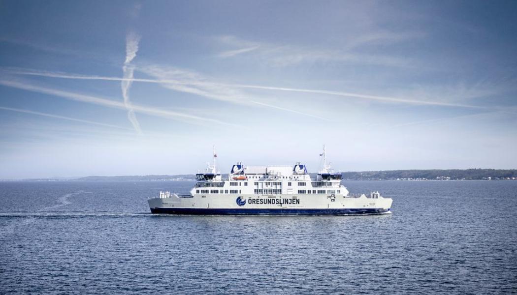 Färjorna över Öresund har haft den mest trafikerade november på de senaste 17 åren. Foto: Molslinjen
