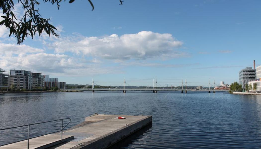 Ny provtagning av sediment i Munksjön. Foto: Jönköpings kommun