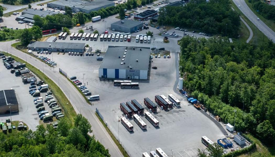 Fastigheten Mursleven 8, i Karlskrona kommun. Foto: Logistea