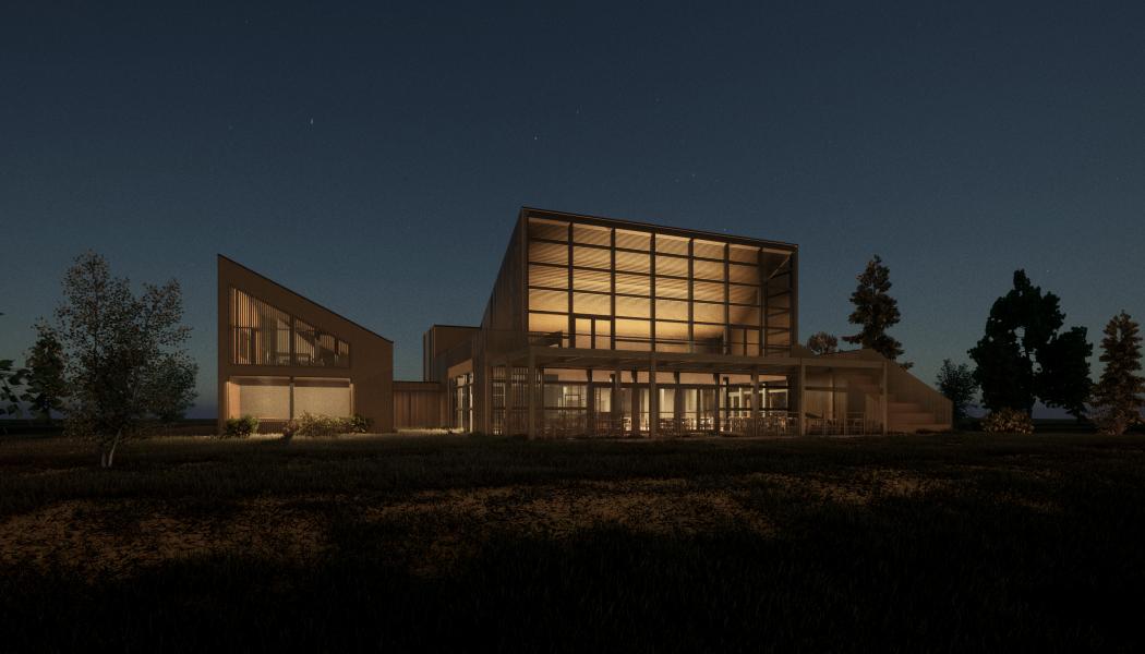 Nabben, visualisering. Pressbild: Forsen