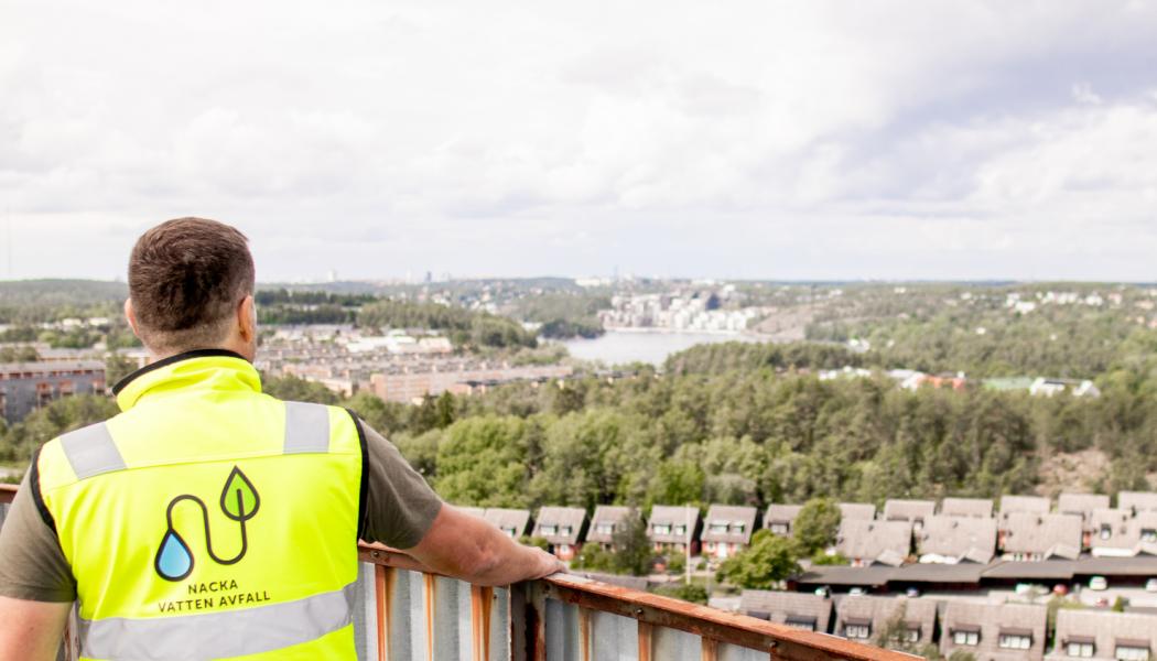 Nacka vatten och avfall i mål med omfattande satsning på digital fjärravläst vattenmätning Foto: Nacka vatten och avfall