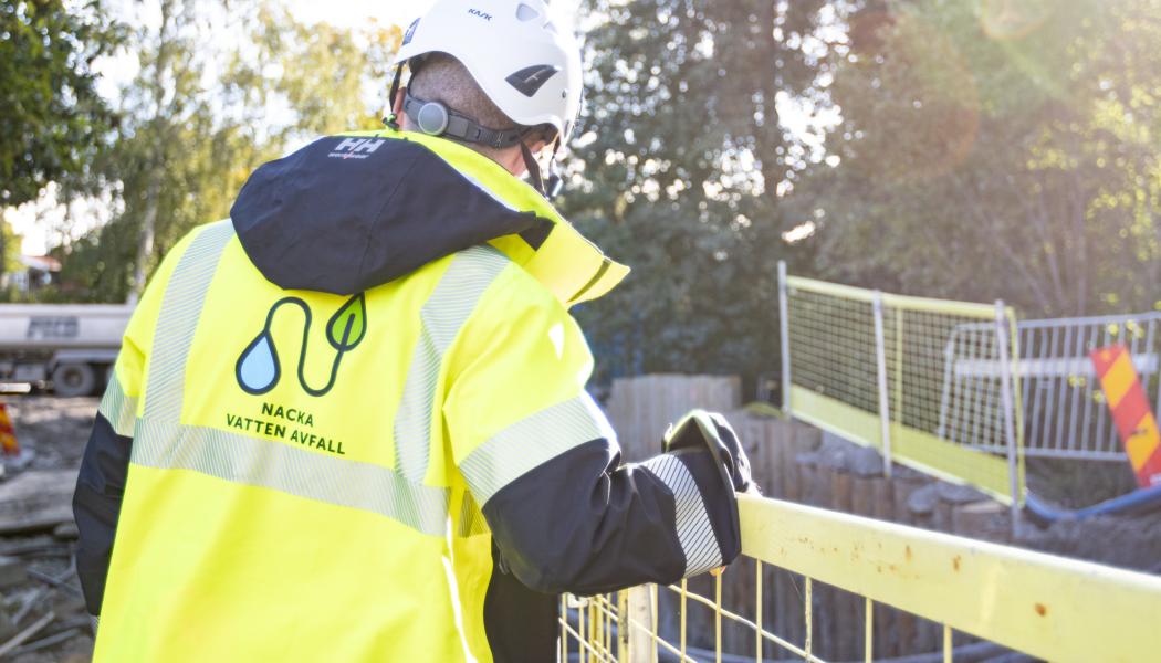 Bakom överskottet ligger bland annat senarelagda projekt som lett till lägre lånekostnader. Foto: 
Nacka vatten och avfall 