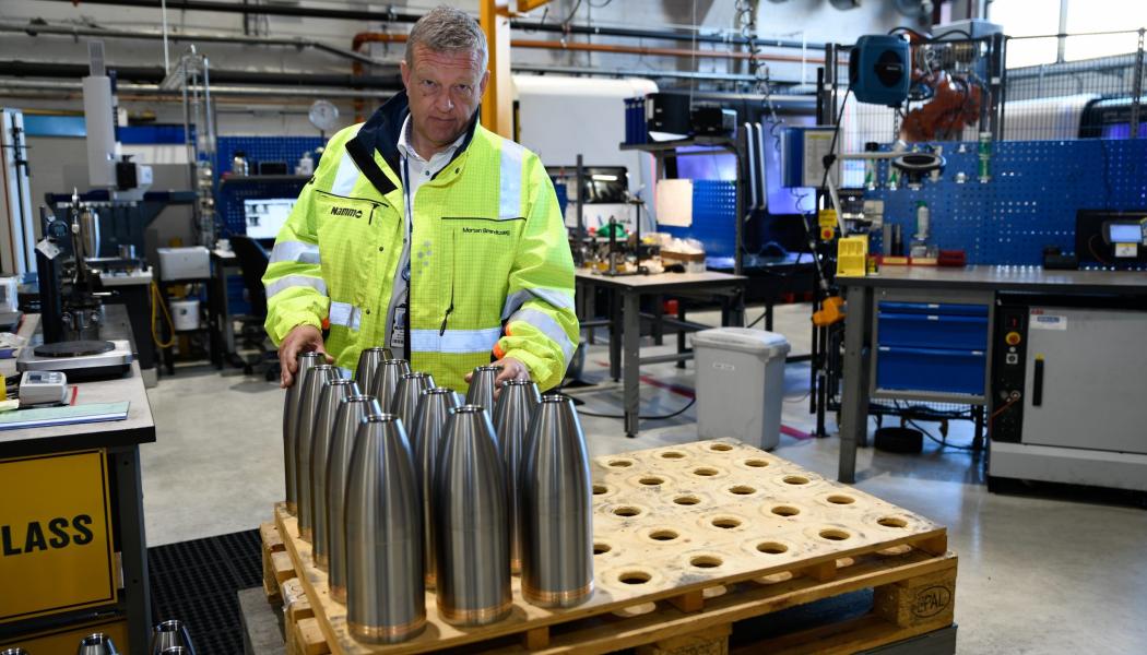 Nammo CEO Morten Brandtzæg. Foto: Nammo