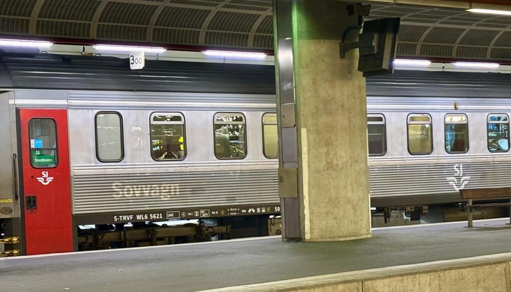 De gamla nattågen börjar nå sin livslängd. Foto: Stina Wickenberg