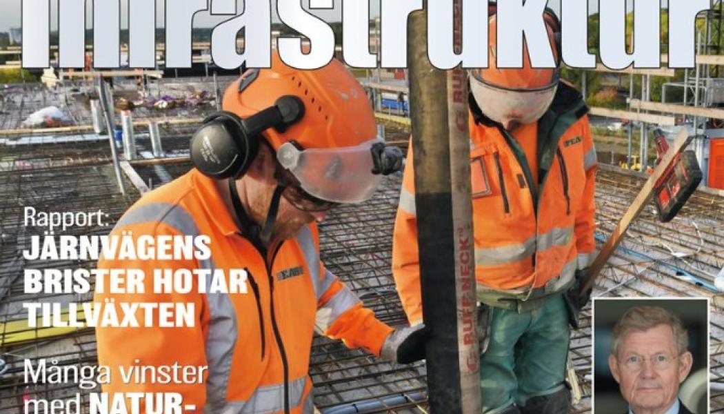 Nya tidningen Nordisk Infrastruktur. 