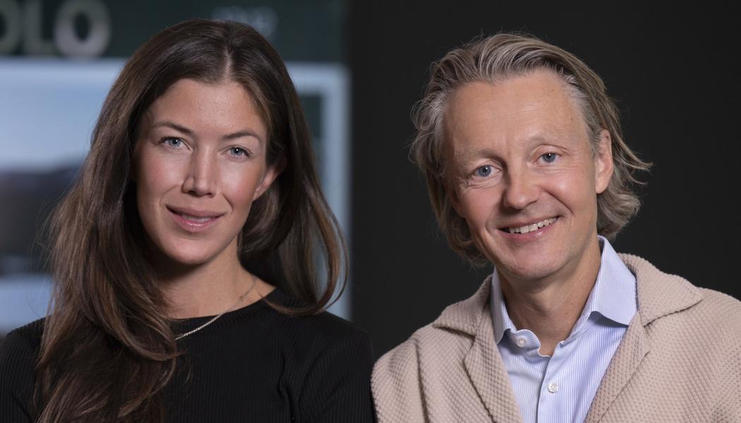 Karolina Båvenholm M&A-ansvarig Nordlo och Fredrik Almén koncernchef Nordlo Foto: Nordlo